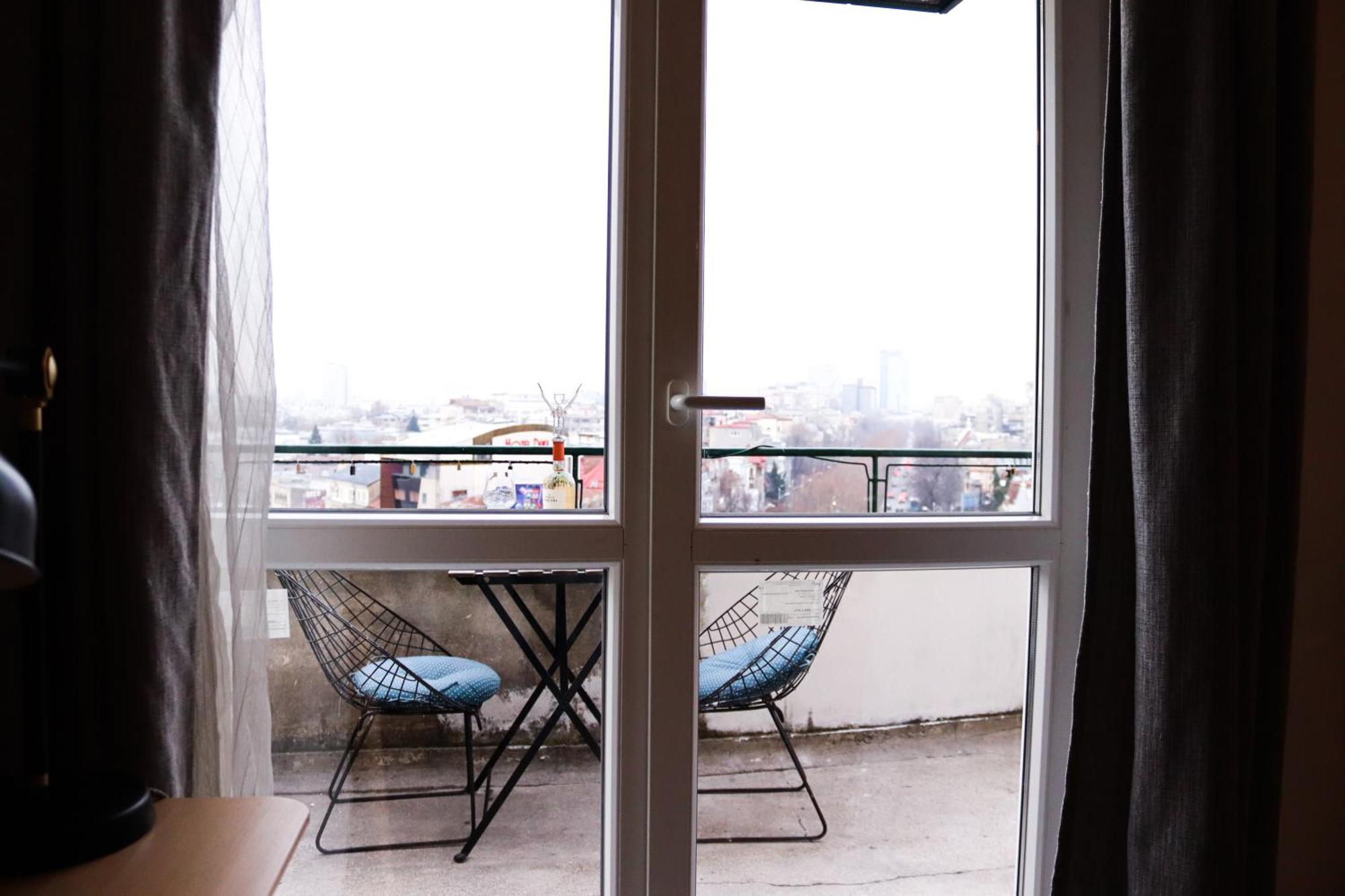 Scandinavian Style Apartment With Panoramic View Bukarest Eksteriør billede
